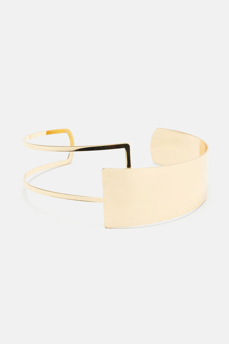 NO FEAR ABSTRACT CHOKER NECKLACE